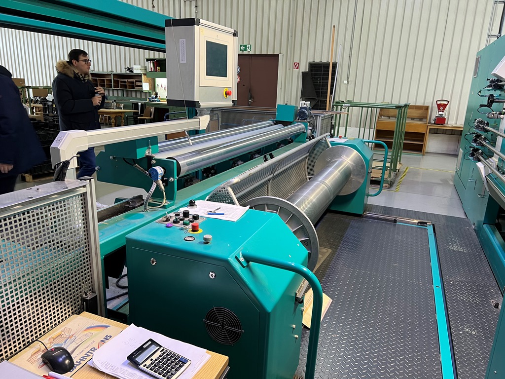 Used ORDITOIO KARL MAYER GOM 16 220 cm #OR 242