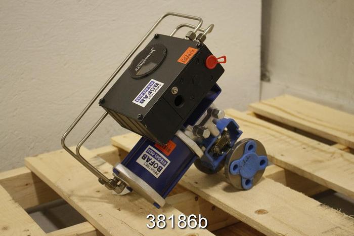 Unused Neles Jamesbury 3/4 7150313600tt2 Control Ball Valve #38186