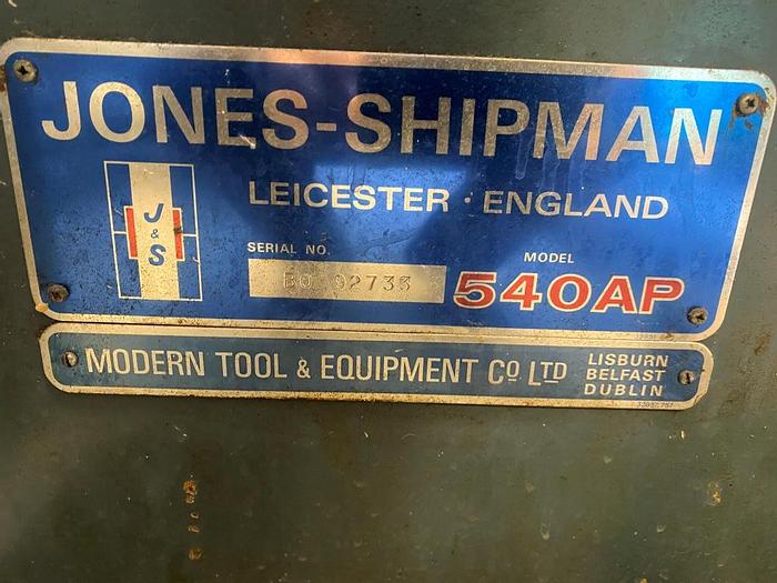 Used Jones & Shipman 540AP Surface Grinder