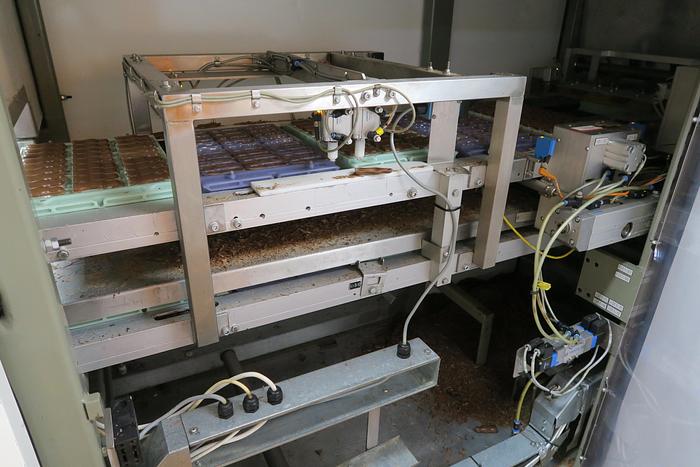 Used Frozen Cone Chocolate Moulding Line