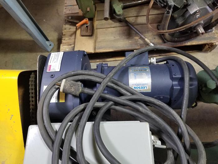 Used JM Lancaster 1200 Pneumatic Furniture Clamp