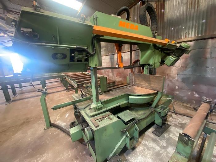 Used 2001 Peddinghaus BDL760/3 with Meba 400DG-700 Saw/Drill Line