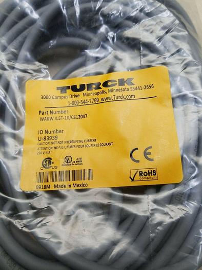 Turck WAKW 4.5T-10/CS12047