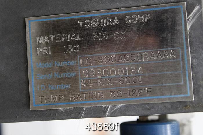 Unused Toshiba LQ300 A25CBAAAA 10" Diameter Density Meter #43559