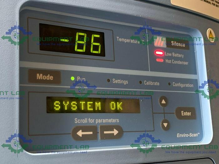 Used Thermo Scientific 8606 -86 ºC Ultra Low Laboratory Freezer 23 Cu Ft 230V