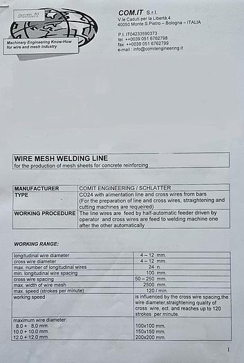 Used COM-IT Italy CO24