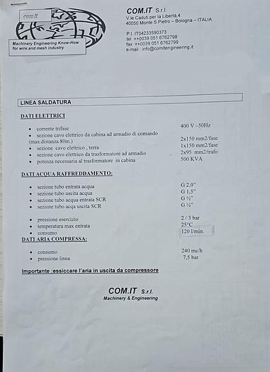 Used COM-IT Italy CO24