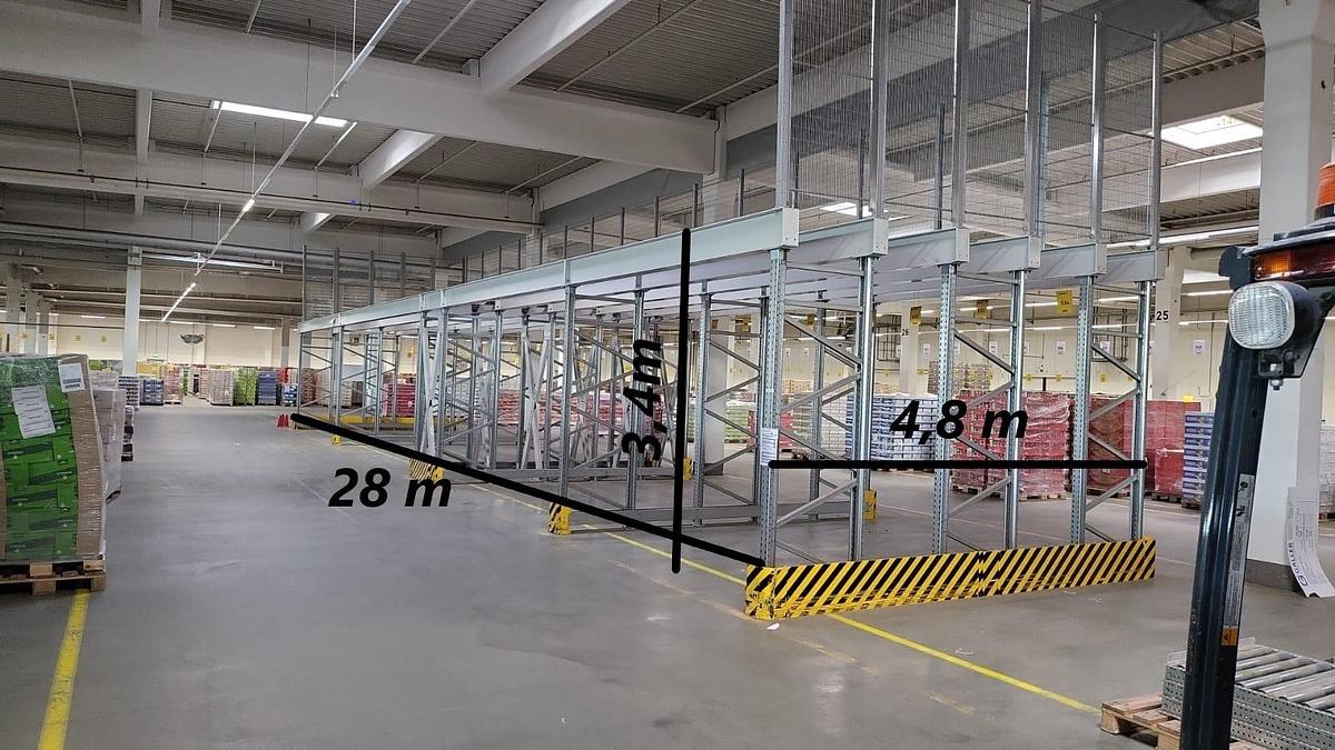 Used 2020 Germany Storage pallets racks