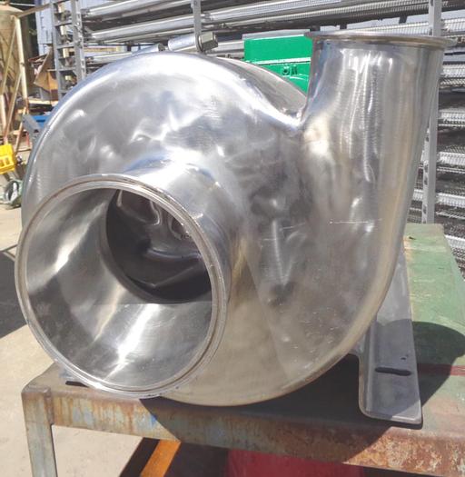 Used Pump, Centrif., 20/22 HP, S/st, 4" x 6", Sanitary, S742773