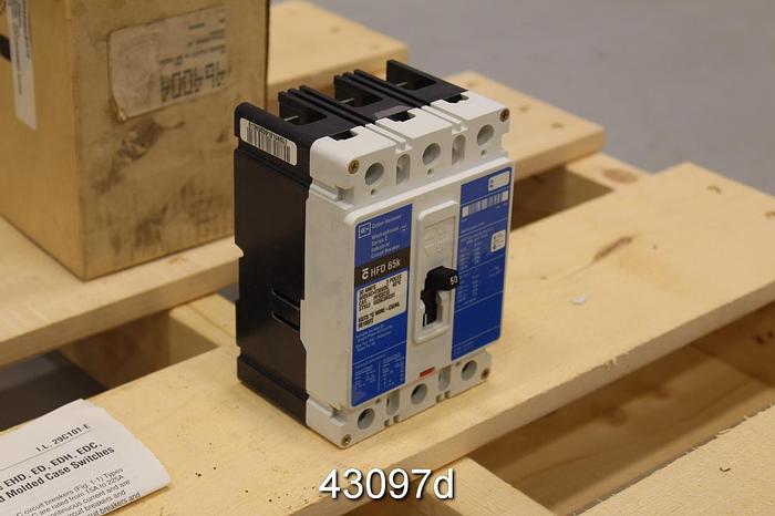 Unused Cutler Hammer HFD3050 Circuit Breaker #43097