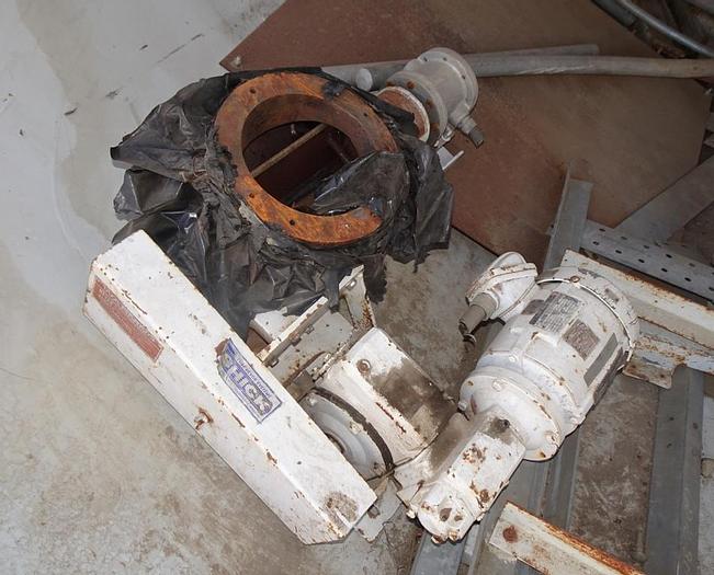 Used Silo, 1,750 CF, 12' X 15', Cone Bottom, Dust Collector, #S742417