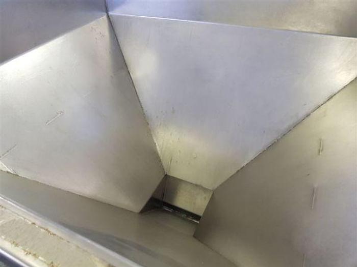 Used Podmores Stainless Steel Vibratory Conveyor & Hopper