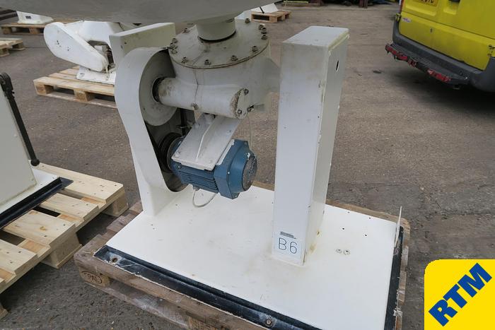 Used (4) Stainless Steel Coating Pans