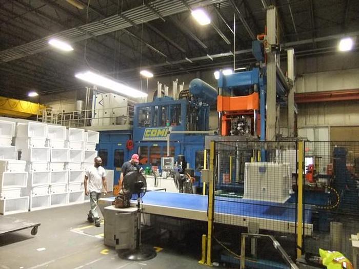 Used Comi In Line Automatic Thermoforming Line