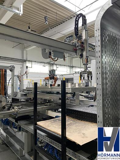 Gebraucht BAZ und Stangenpressprofil-Anlage zur PKW-Schwellerfertigung