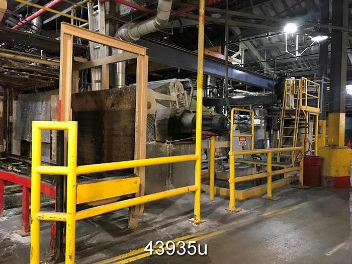 Used Andritz Wet Lap Line. 80" Belt Press with Steel Frame #43935