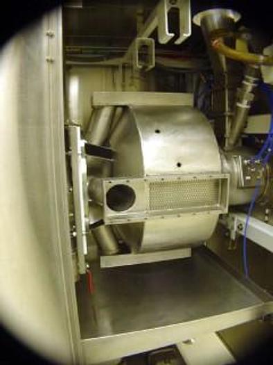 Used Coating Pan, 20"/24", S/st, Vector, Hi-coater, 10 Bar, #C731348