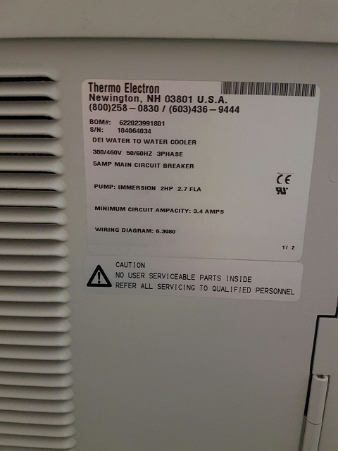 Used Thermo Neslab DIMAX Chiller
