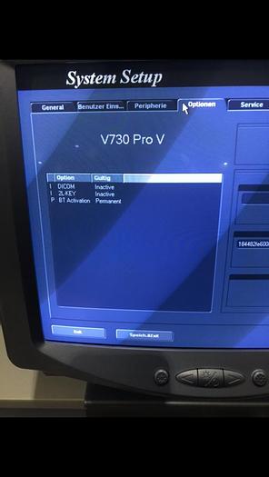 D'occasion GE Voluson 730 Pro V Ultraschallsystem mit 3 Sonden, Sony Printer