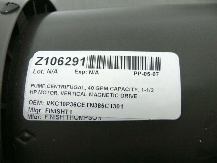 Used Weg 00156ES3EB56C 1.5 HP Motor Vertical Magnetic Drive