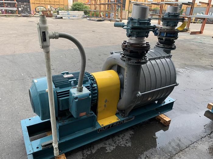 Used HOFFMAN MDL. 4208A CENTRIFUGAL BLOWER BALDOR RELIANCE 40 HP