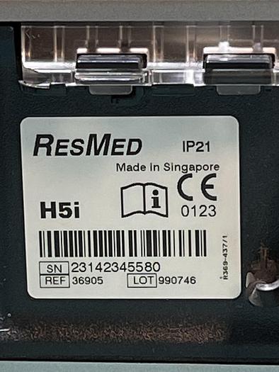 Used -ResMed AirSense H5i autoset SN 23142345580