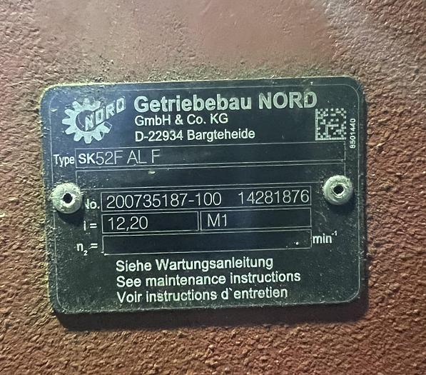 Used SEEPEX sludge cake pump