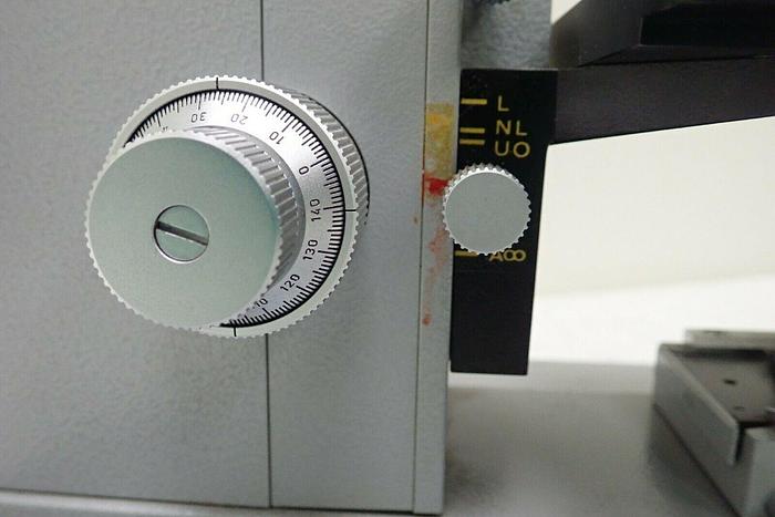 Used Leitz Wetzlar Diavert Microscope w/ 4 Objectives, Periplan GF 10X Eyepieces etc