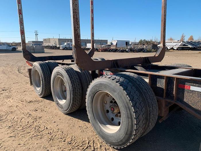 Used 2016 BWS Tridem Hay Rack Logging Trailer