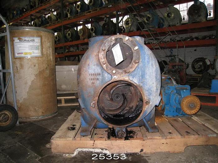 Used Gorman Rupp T4A60-B Trash Pump, 4" Ductile Iron Impeller, Ductile Iron Casing, Standard Impeller Diameter #25353