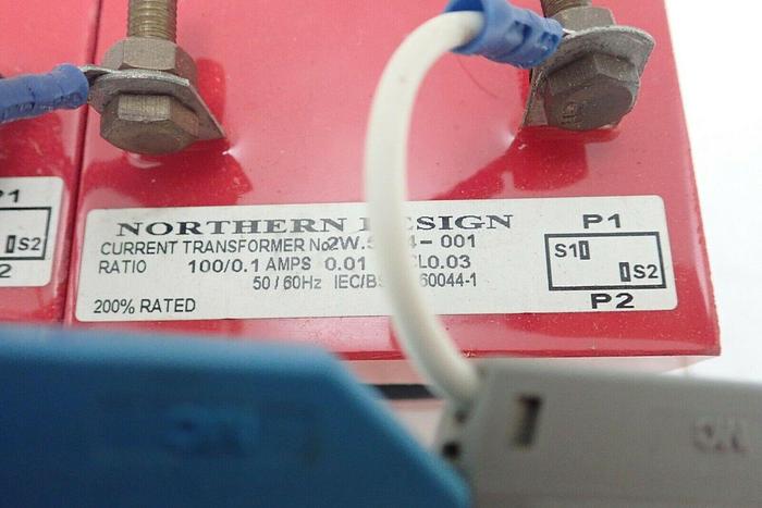 Used Northern Design No2W.5724 Current Transformer 100/0.1 A AMPS 0.01 VA/CLO.03