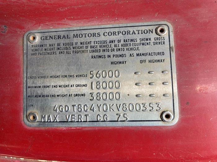 Used 1989 Schramm T660 Drill Rig