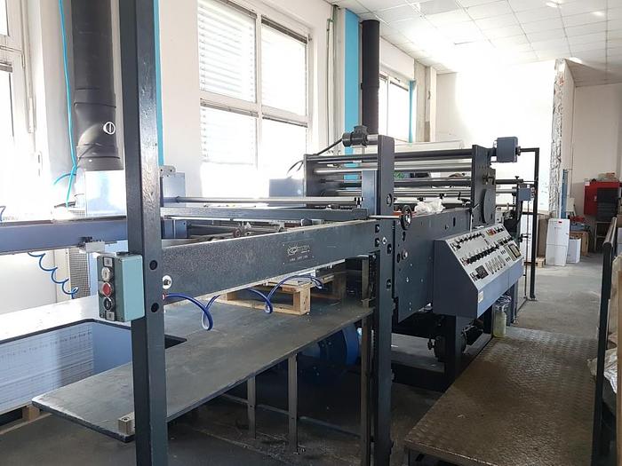 Used ECOSYSTEM Foil Laminator, year 2003.