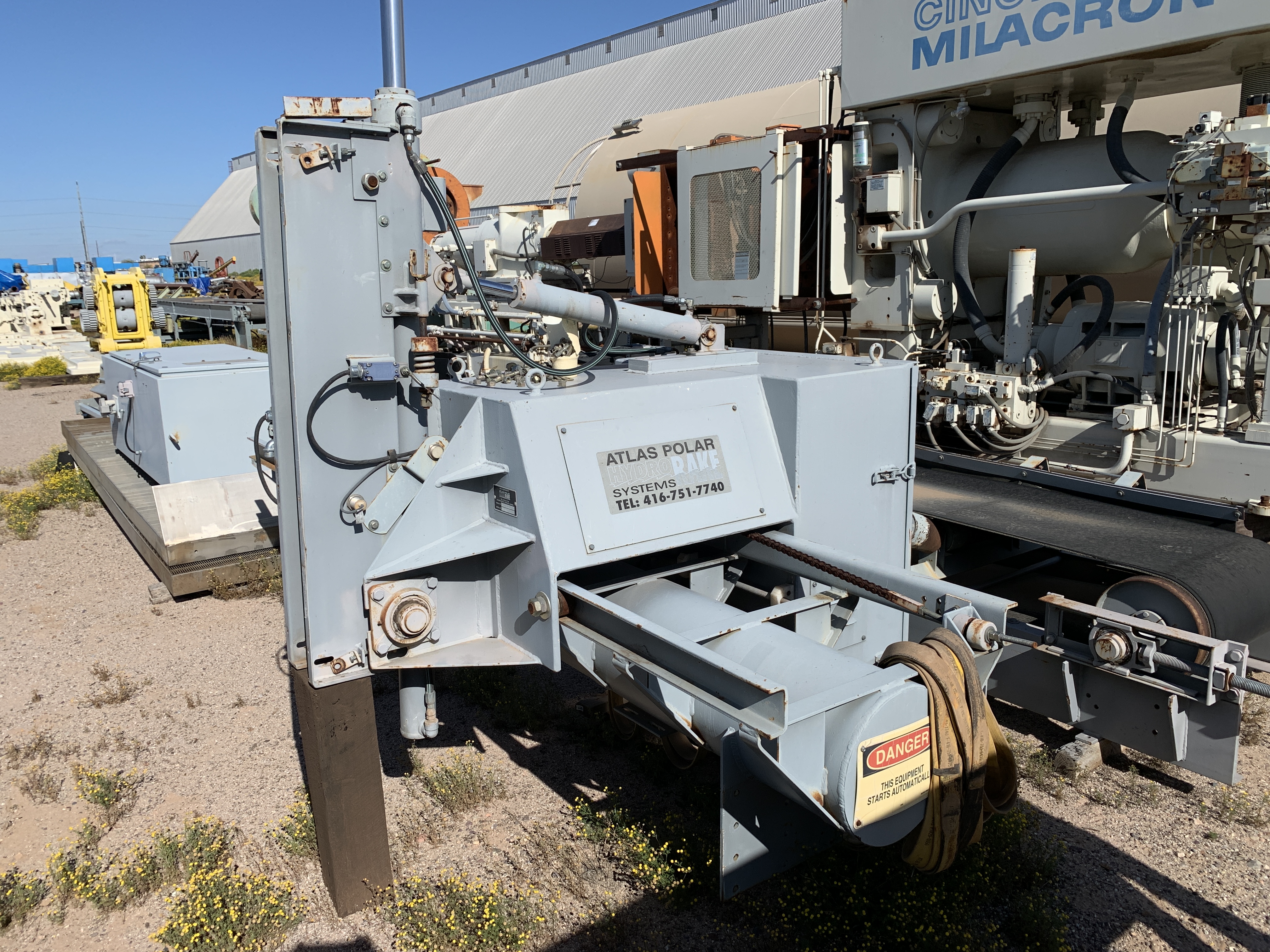 Used Atlas Polar Hydro Rake Mdl. ST 8000