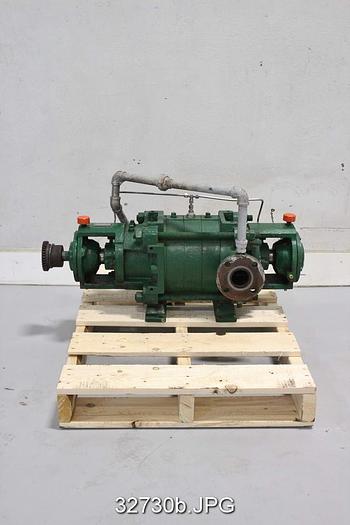 Used Worthington WDR 16 4-Stage High Pressure Pump #32730