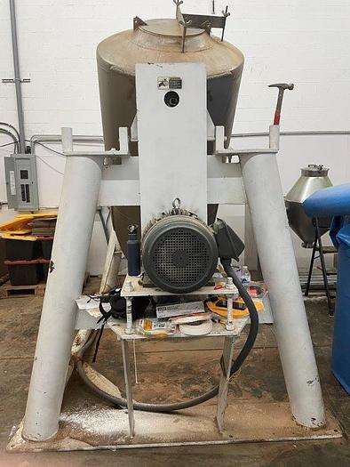 Used 60 CU. FT. TWIN SHELL "V" BLENDER WITH INTENSIFIER BAR