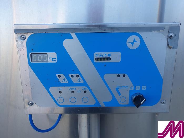 Used 1998 Mueller 0 - 2000 8190 Litre Stainless Steel Refrigerated Tank with Compressor