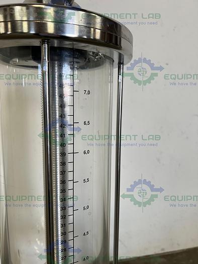 Used Pharmacia  BPG 140 / 500 Chromatography Column 8L 18-1113-08 4-40°C