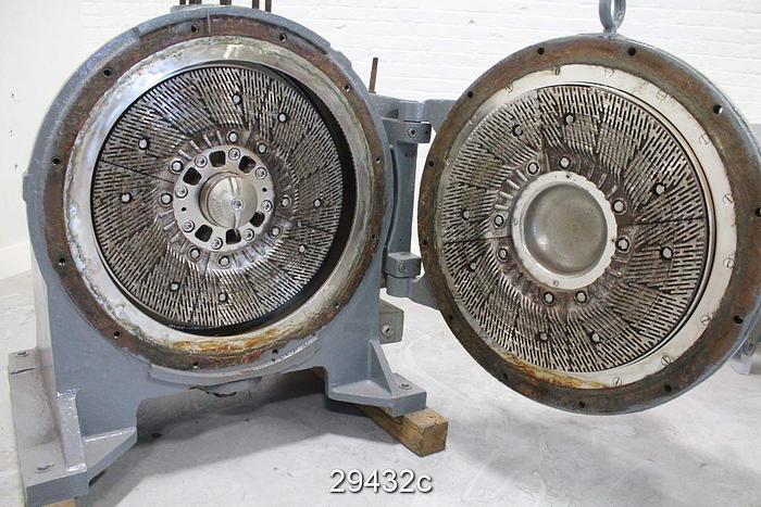 Used Beloit DD4000 Disc Refiner 20/24" with 24" Rotor #29432