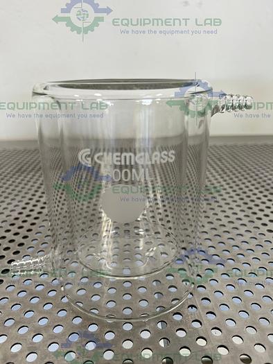 Chemglass  CG-1103-04  Jacketed Reaction Beaker 500mL