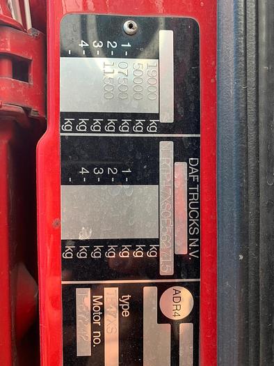 Used 2001 DAF 95 xf 430 euro 3 manual