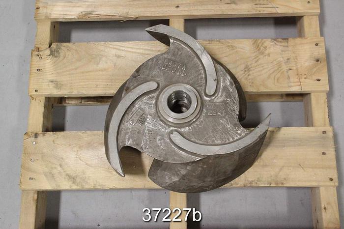 Used Warren 10PL15 Pump Impeller, 657H0598, Cast No. 2941 #37227