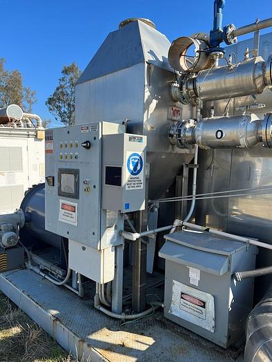 Used Heat Exchanger, Block, S/st, 36" x 30", Gas-Heated #C744886