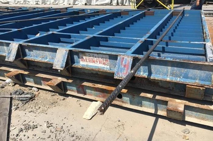 Used Hamilton 15′ x 40′ Precast Casting Beds