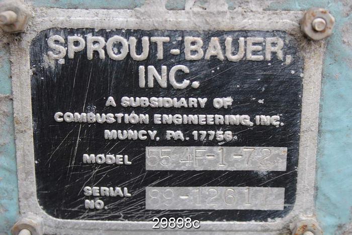 Used Bauer/Andritz 554F-1 72in Hydrasieve #29898