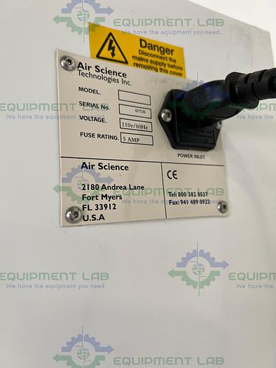 Used Air Science Technologies  3 Ft Vented Balance Safety Enclosure w/ Casters