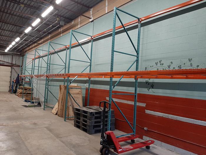 Used Tear-Drop Pallet Racking Package - Like New!