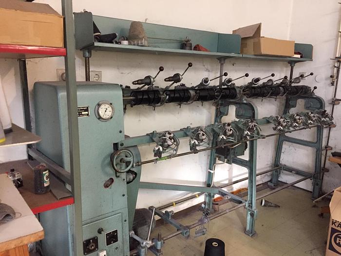 Gebraucht Kreuzspulmaschine HIRSCHBURGER CKS, 8 Spindeln