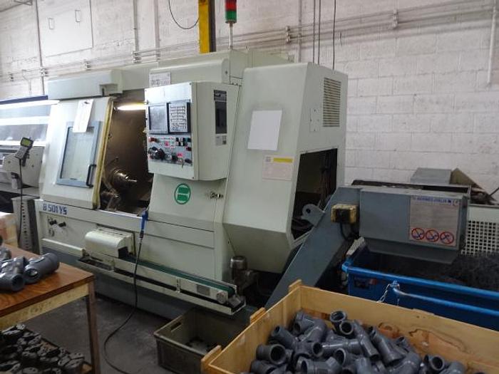 Utilisé Tour CN bi-broches avec fraisage Biglia B501YS