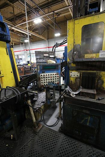 Used APEX 10 TON 30 INCH TABLE UP VERTICAL BROACHING MACHINE